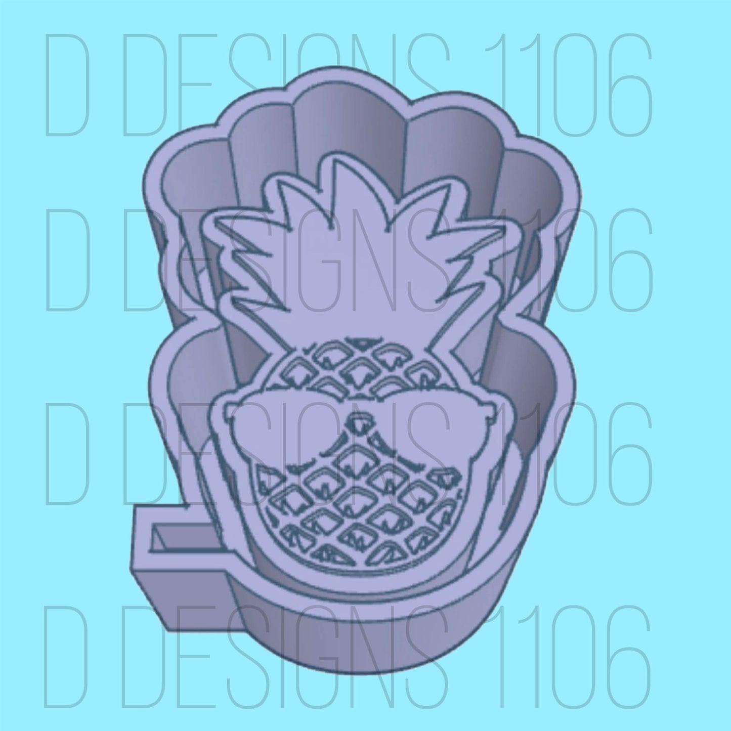 Vent clip size Large pineapple