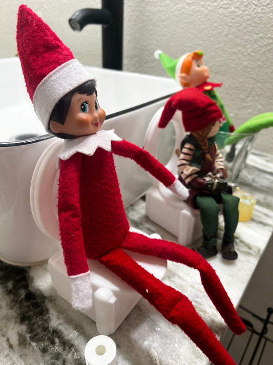 Toilet, poop, toilet paper